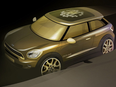 Mini Paceman με την υπογραφή του Roberto Cavalli